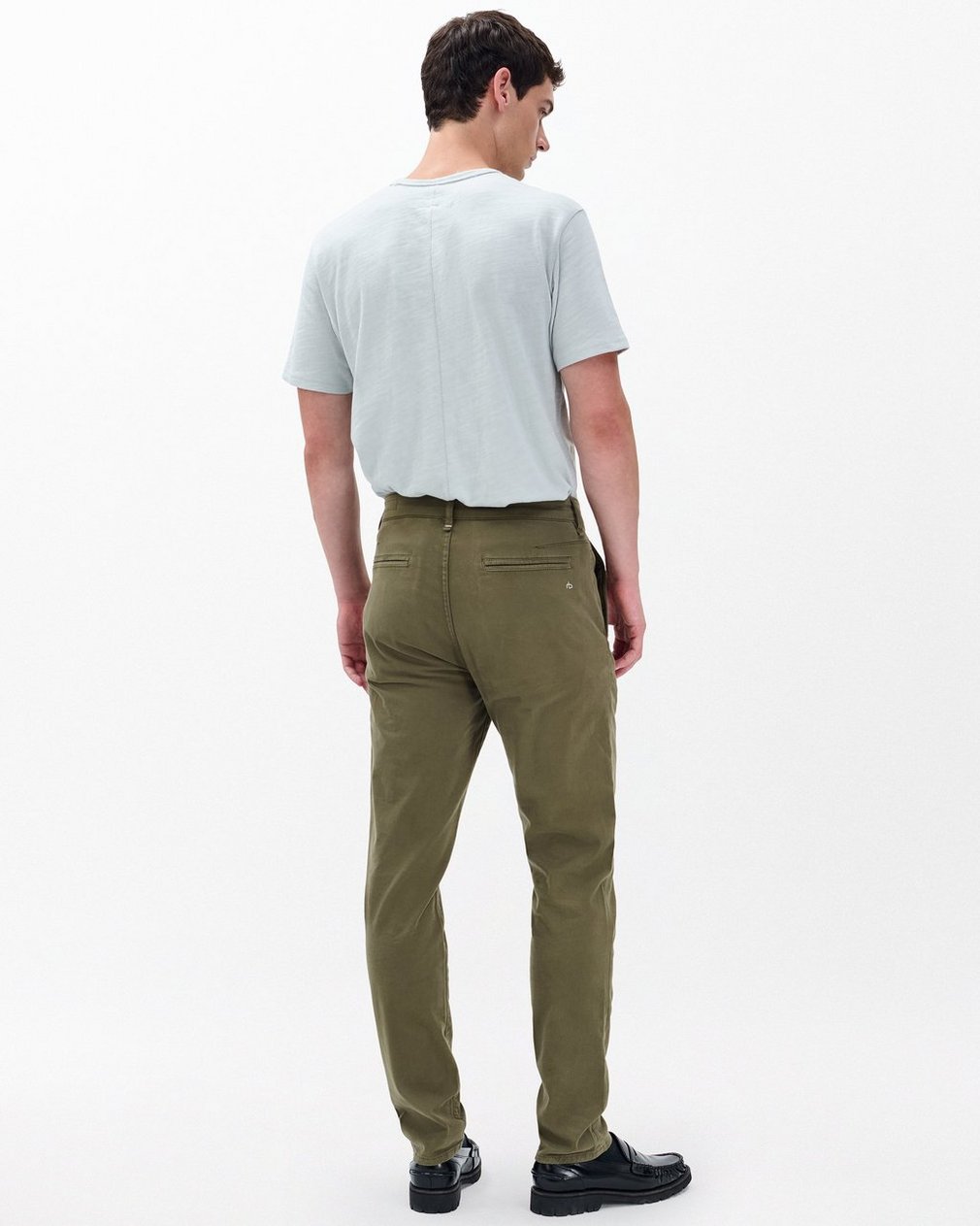 Fit 2 Slim Chinos Dark Green - Image 6