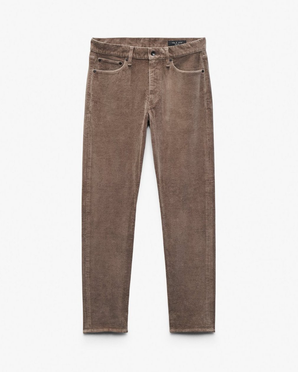 Fit 2 Slim Corduroy Pants Brown - Image 2