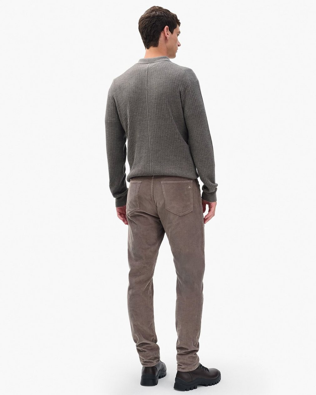 Fit 2 Slim Corduroy Pants Brown - Image 6