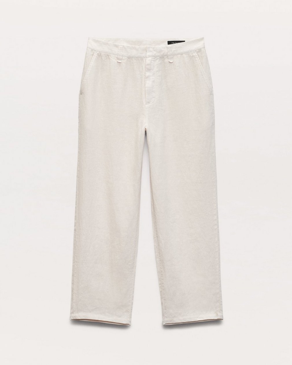 Baggy Linen Trousers Chime Grey - Image 2