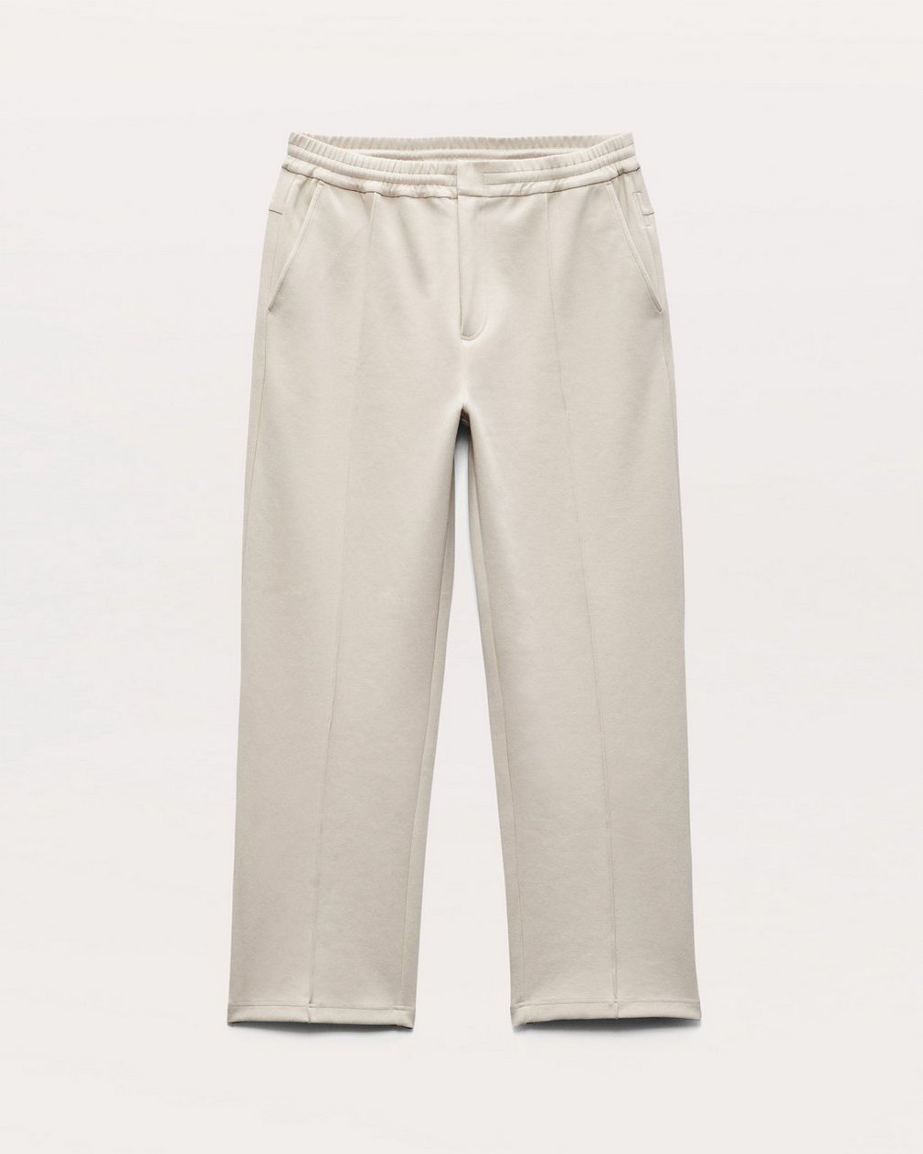 Tech Ponte Sweatpants Aged Taupe - Image 2