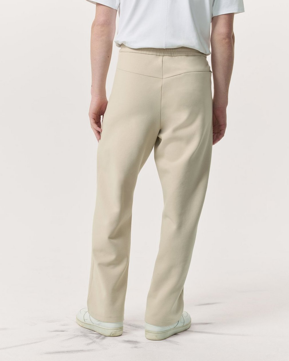Tech Ponte Sweatpants Aged Taupe - Image 5
