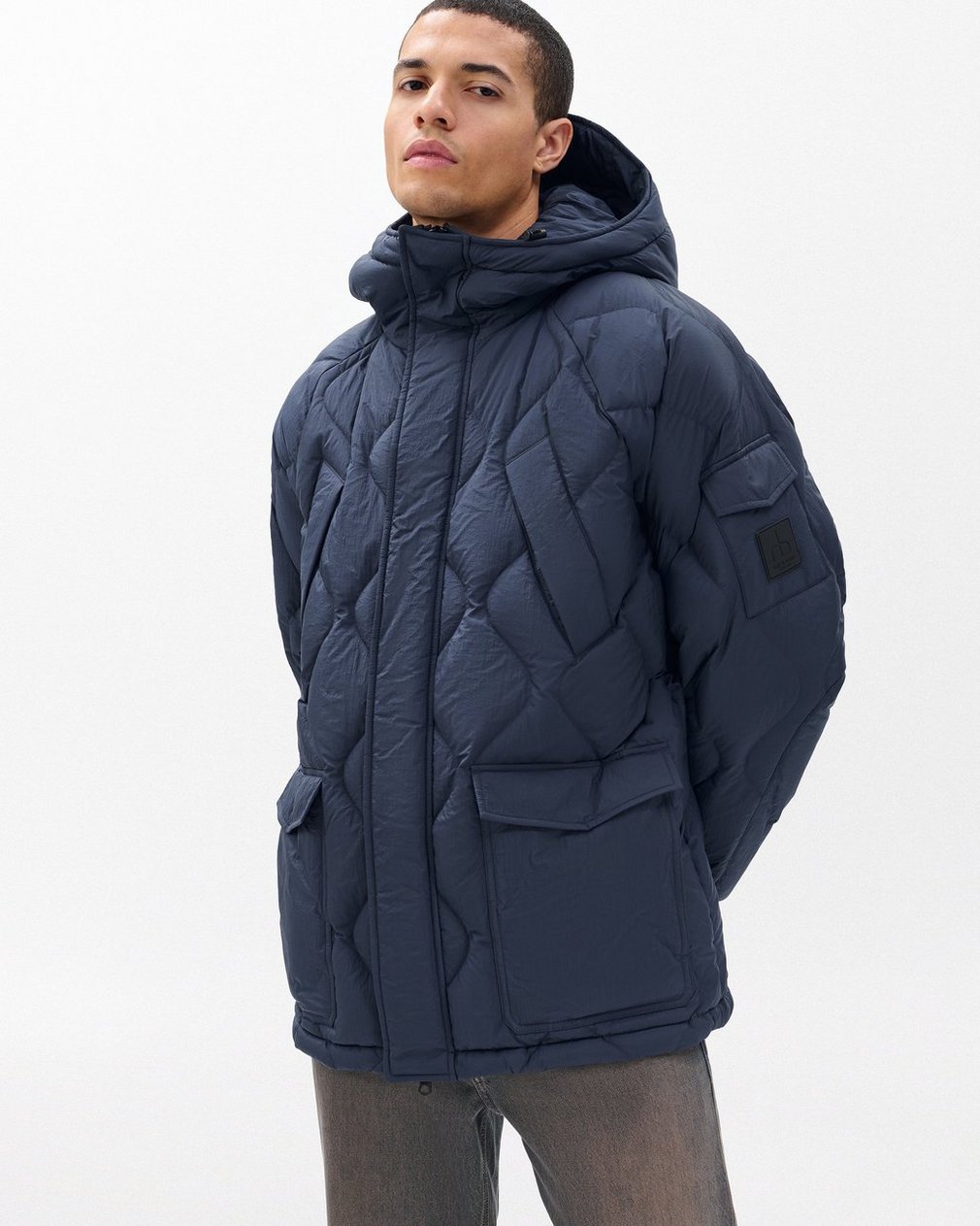 Dane Quilted Down Jacket Salute