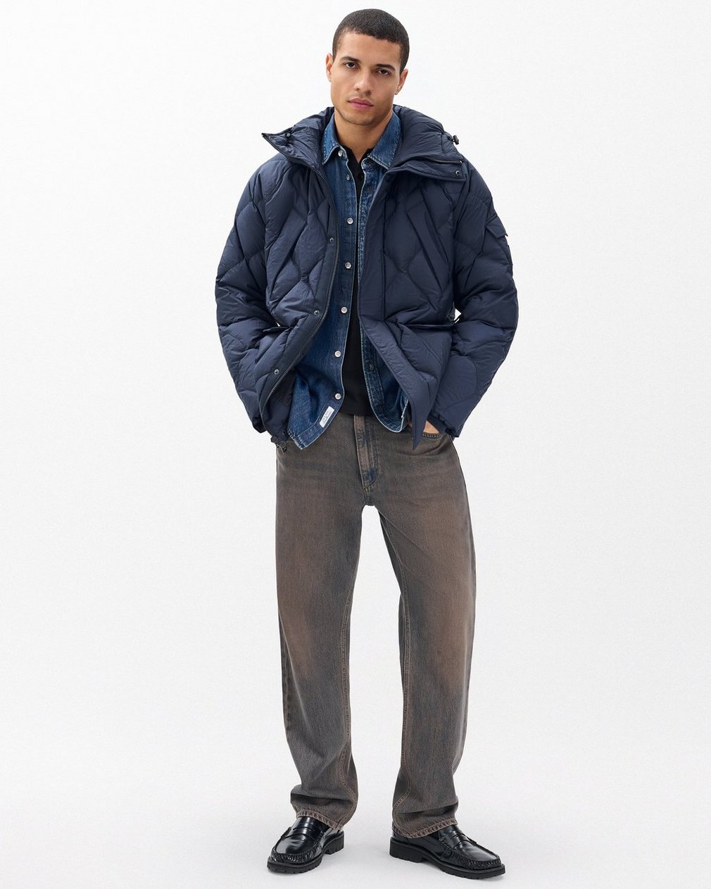Dane Quilted Down Jacket Salute - Image 3