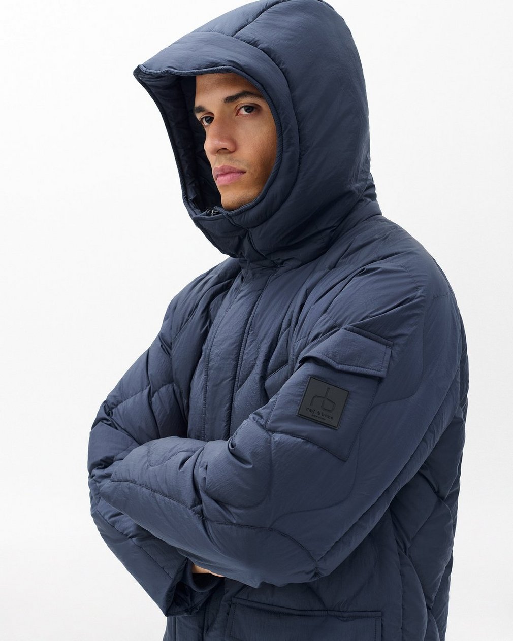 Dane Quilted Down Jacket Salute - Image 4