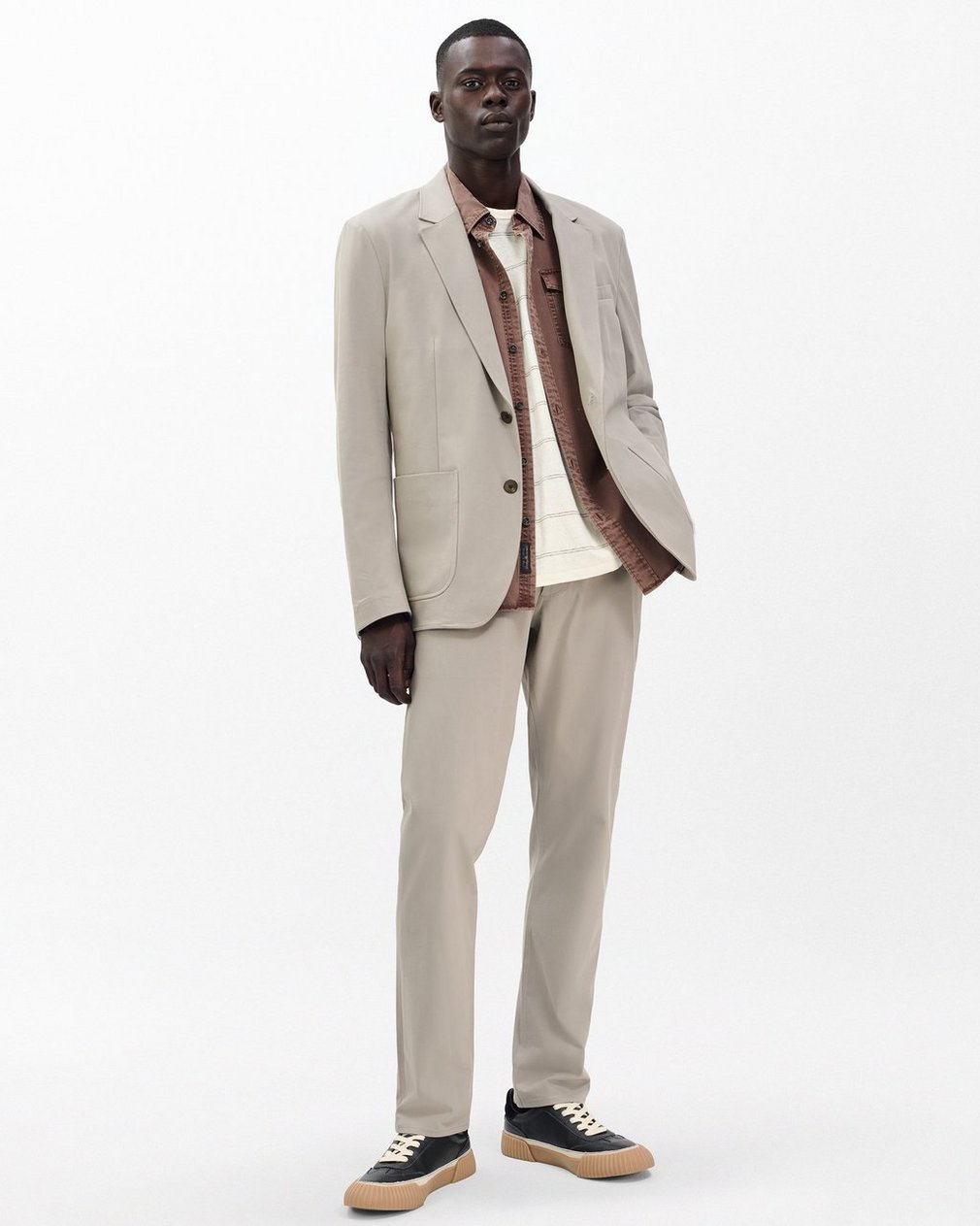 Butler Tech Stretch Blazer Grey - Image 3