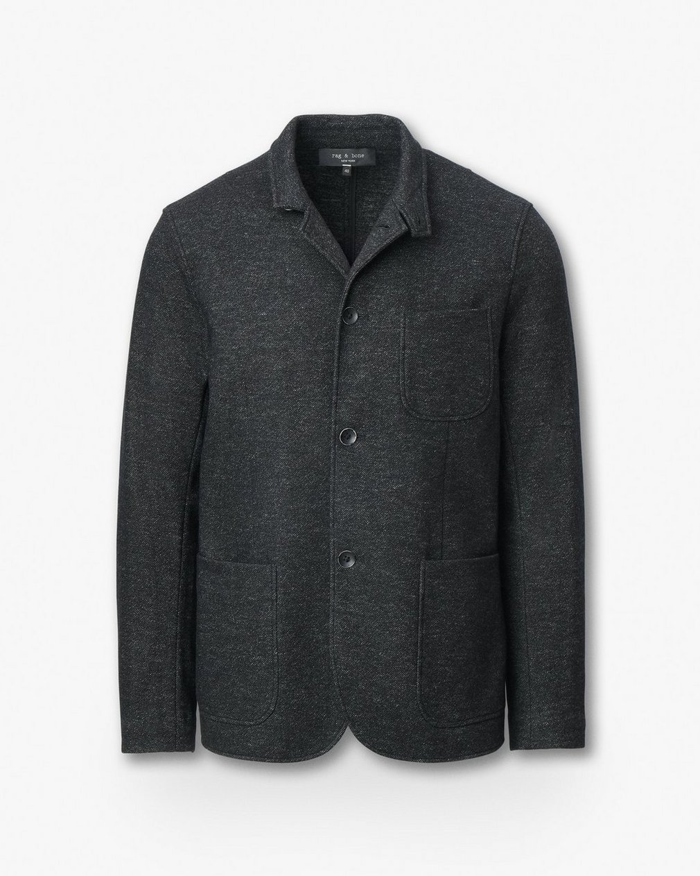 Prospect Knit Blazer Dark Grey - Image 2