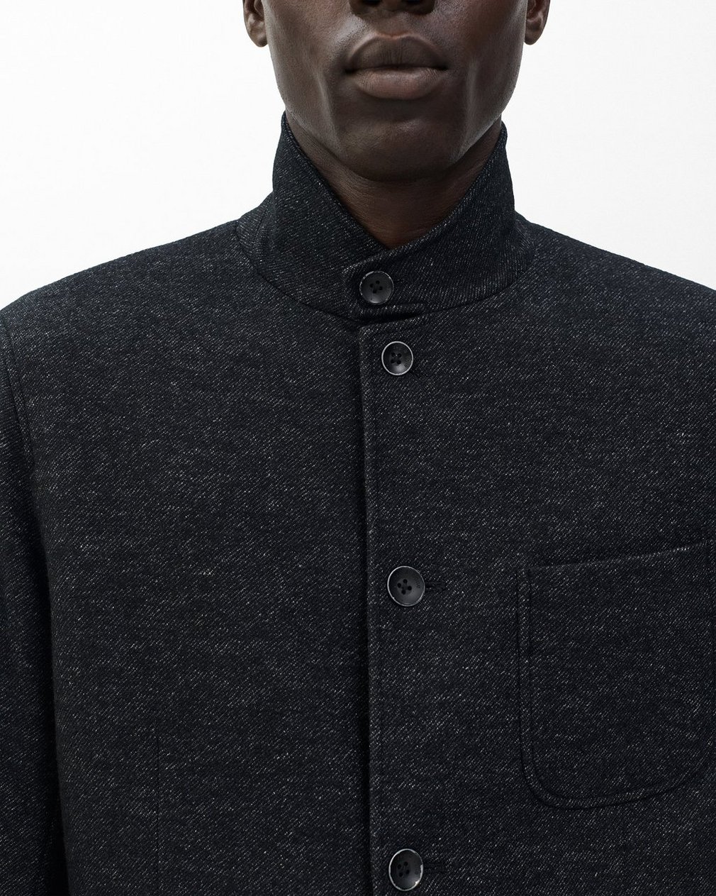 Prospect Knit Blazer Dark Grey - Image 4