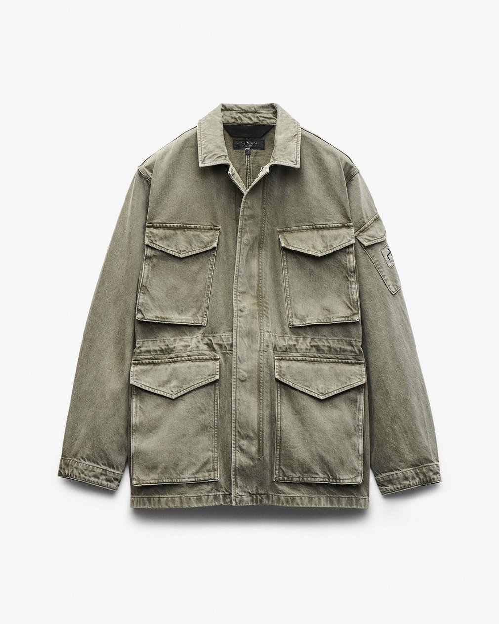 Denim Field Jacket Dark Shadow - Image 2