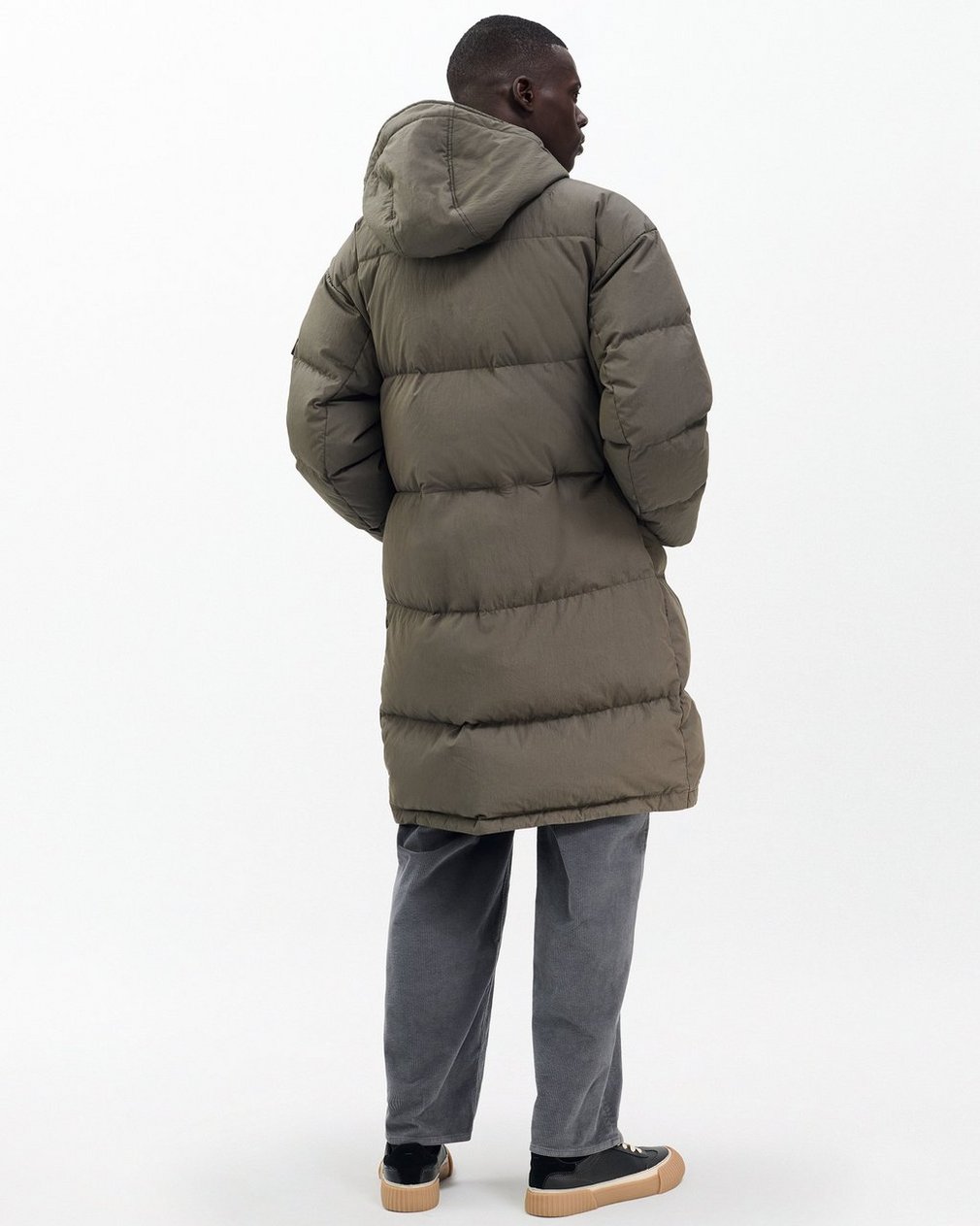 Victor Down Coat Dark Shadow - Image 6