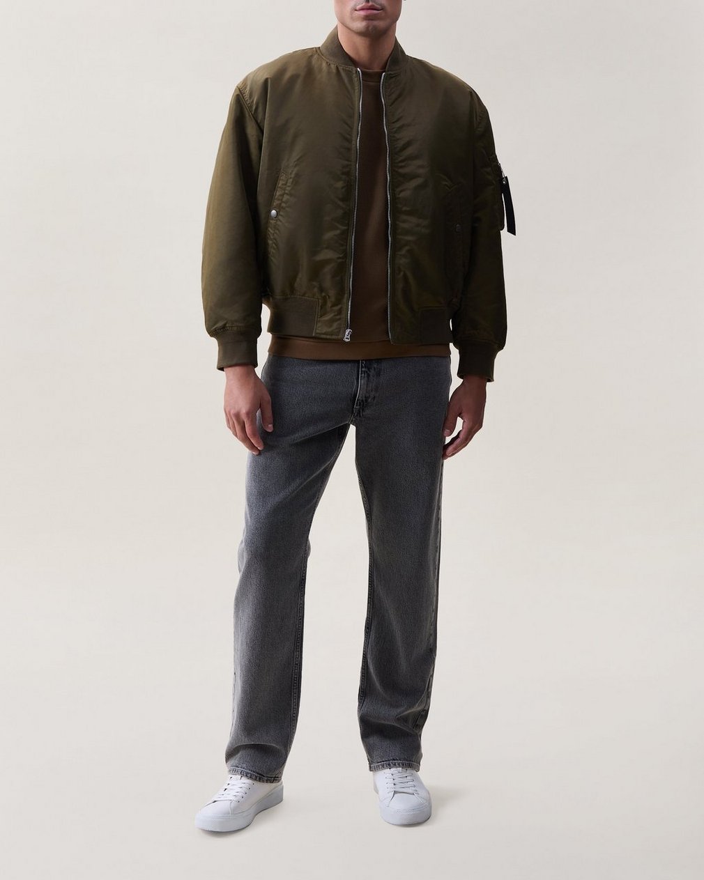 Mason Bomber Jacket Olive