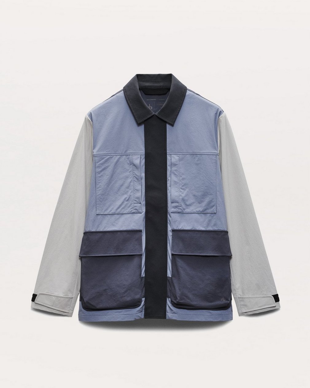 Pace Color-Blocked Chore Jacket Grey Multi - Image 2