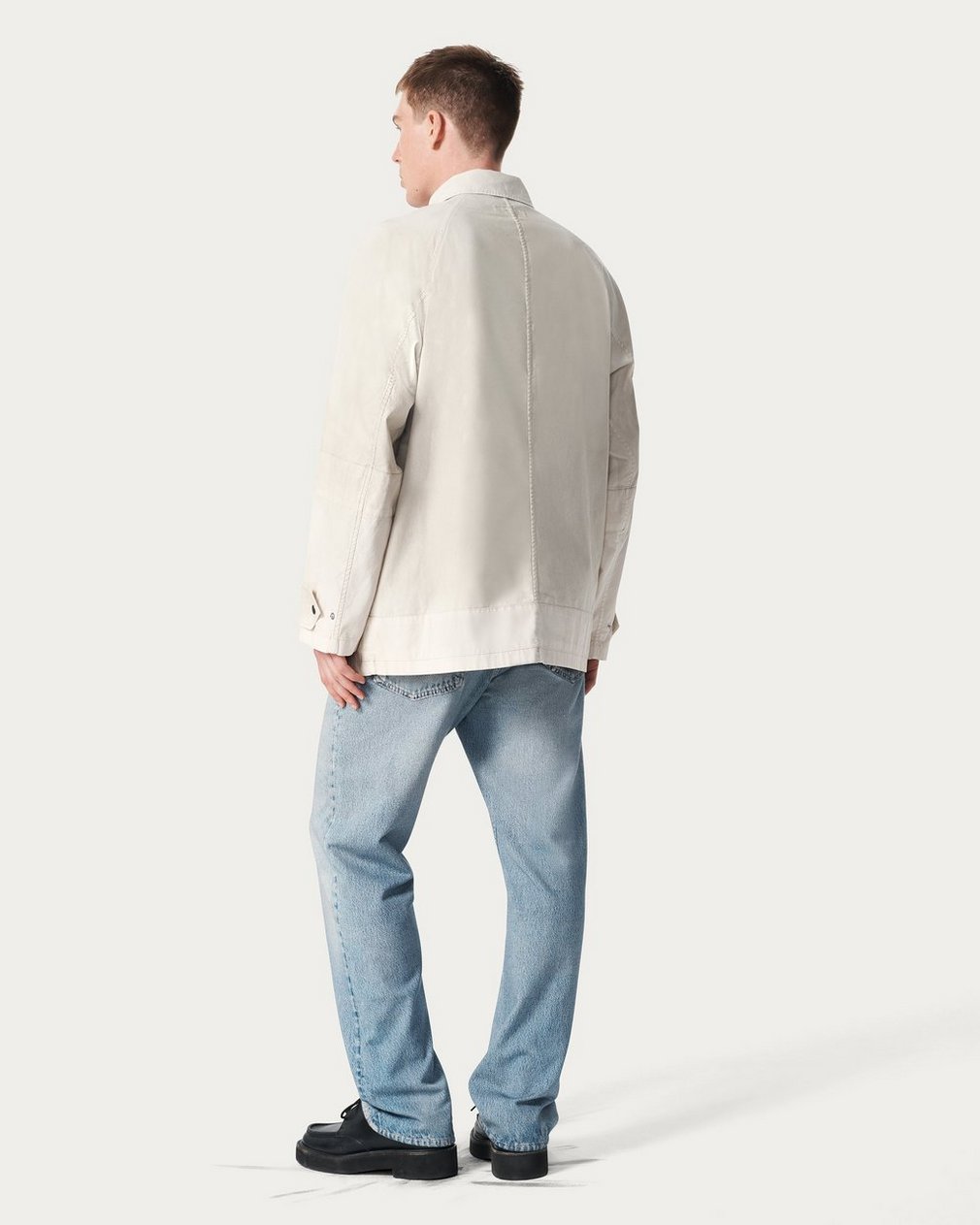 Strike Washed Canvas Jacket Chime Grey - Image 6