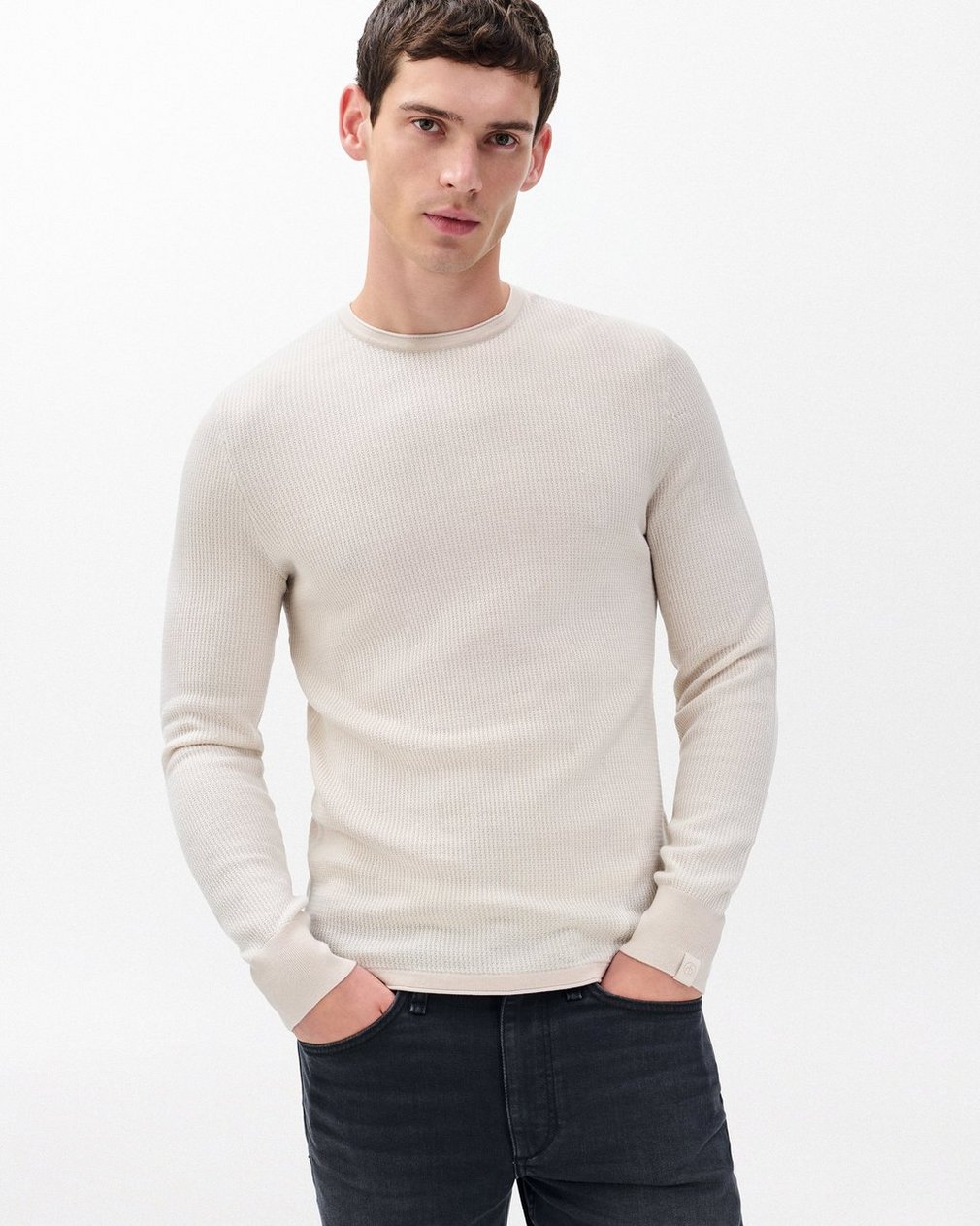 Gregory Crewneck Sweater Desert Sand - Image 4