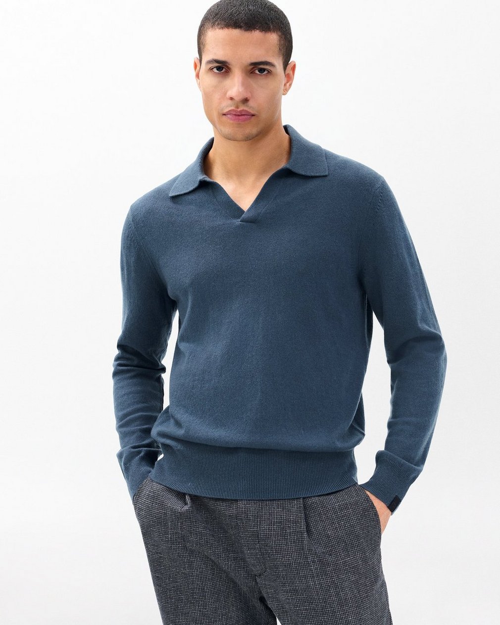 Downing Cashmere Polo Ombre - Image 4