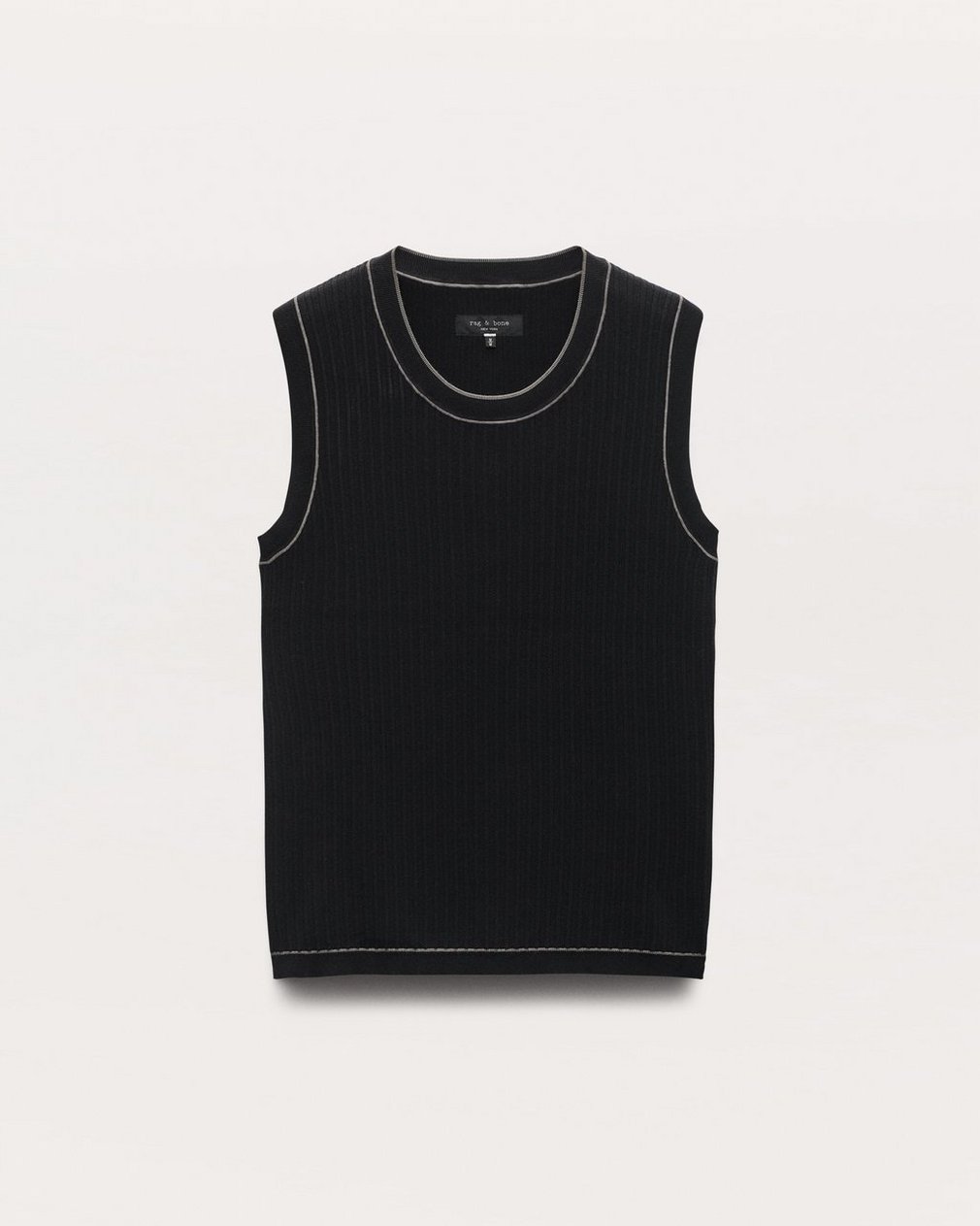 Sanford Knit Tank Top Black