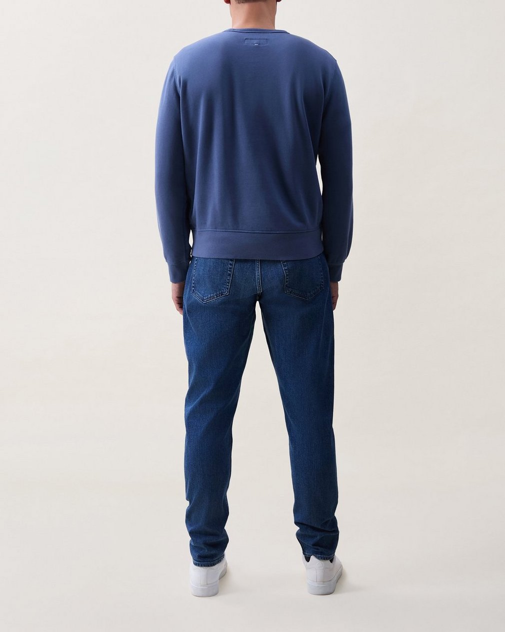 Massey Terry Sweatshirt Worn Indigo - Image 2