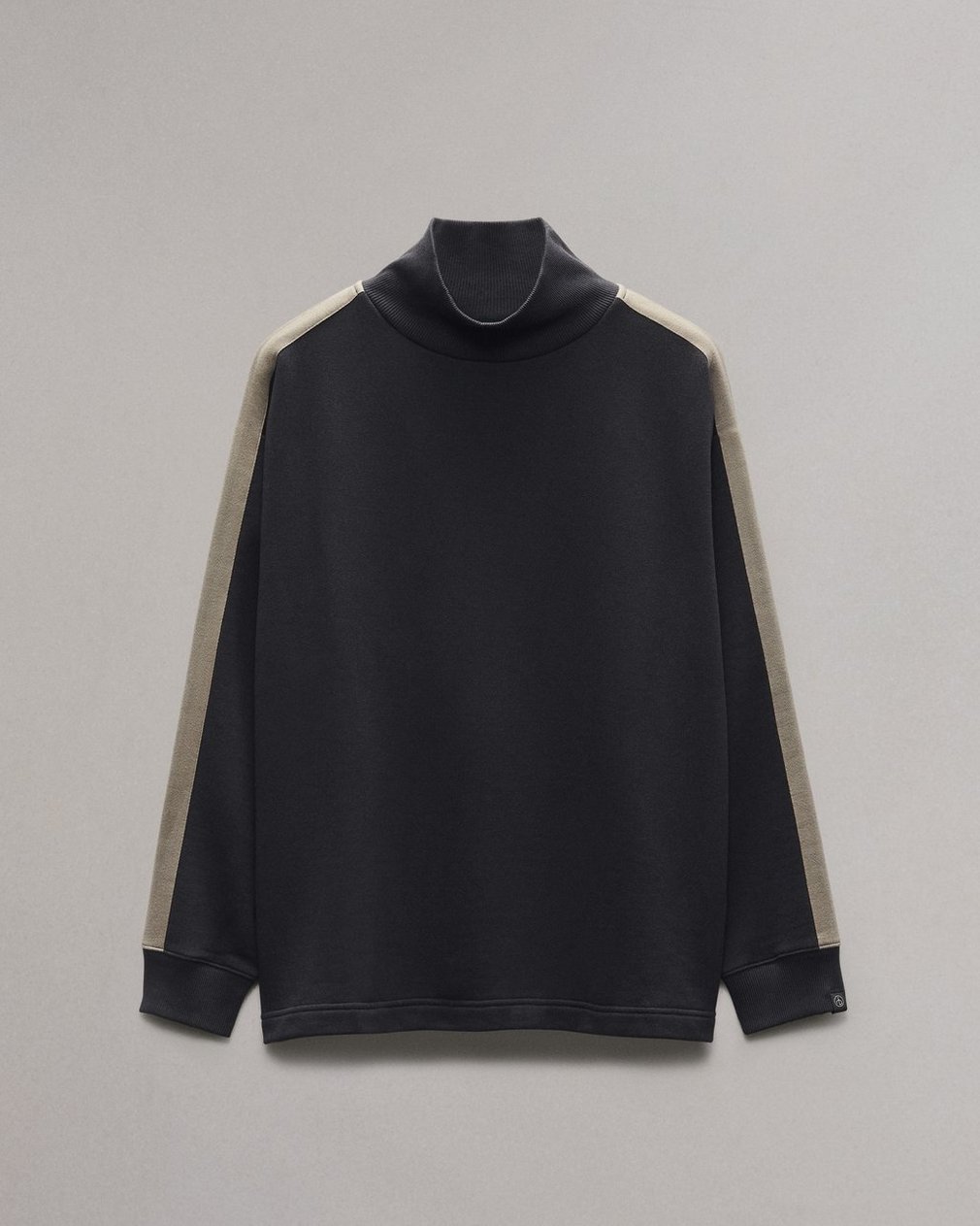 Mockneck Sweatshirt Black