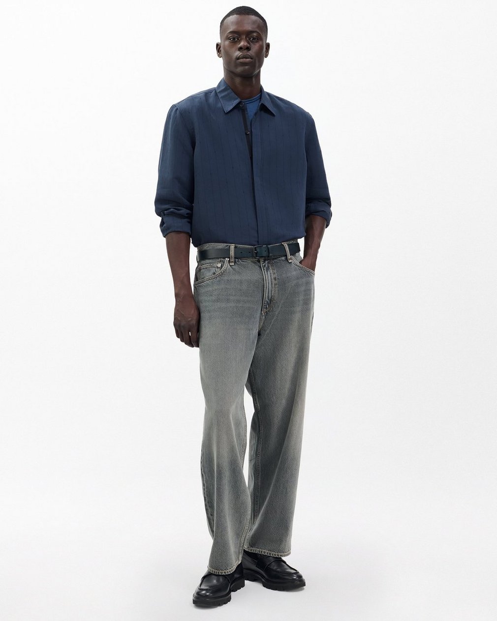 Dalton Jacquard Shirt Salute - Image 3