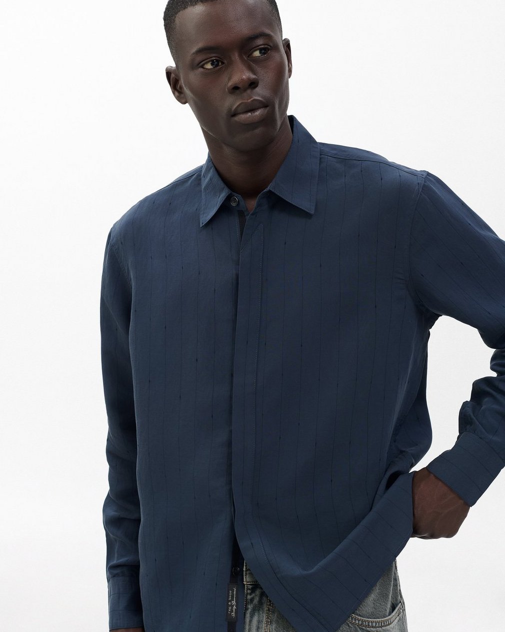 Dalton Jacquard Shirt Salute - Image 5