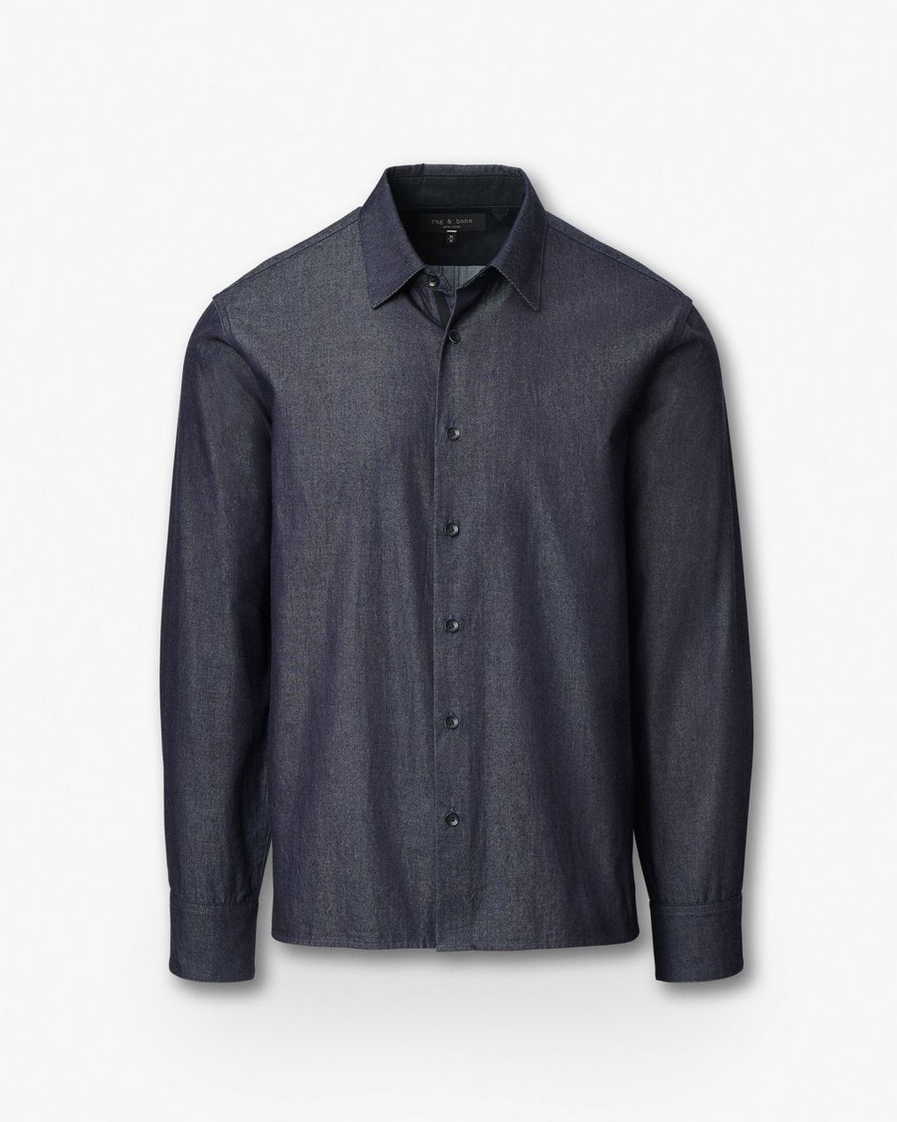 Dalton Japanese Denim Shirt Indigo - Image 2