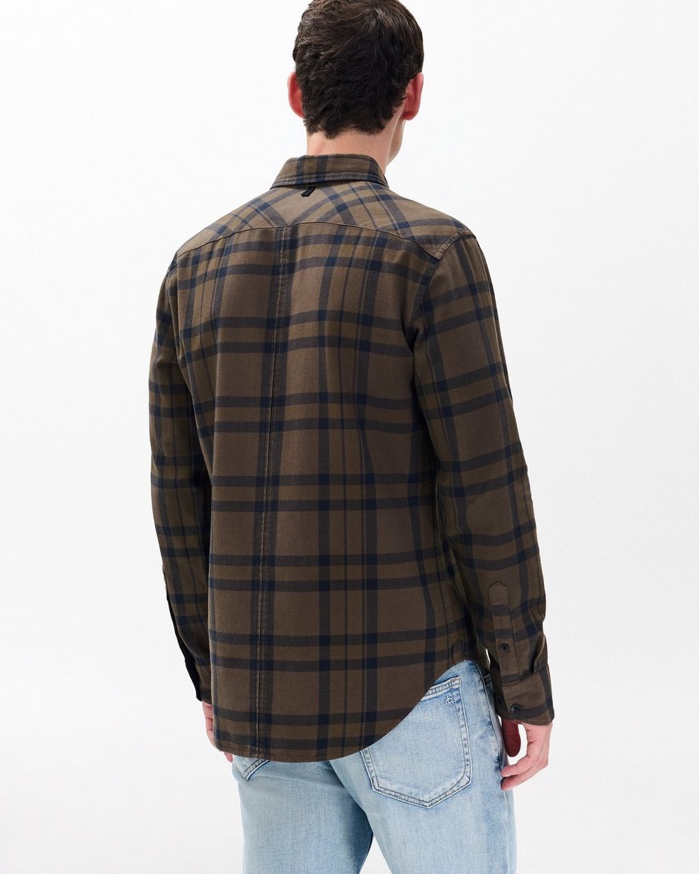 Tomlin Plaid Flannel Shirt Stonewall - Image 6