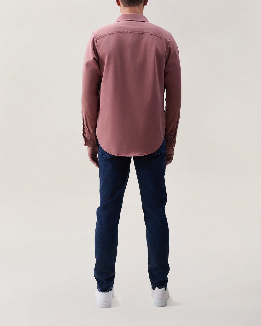 Jack Cotton-Blend Shirt Washed Rose - Image 2