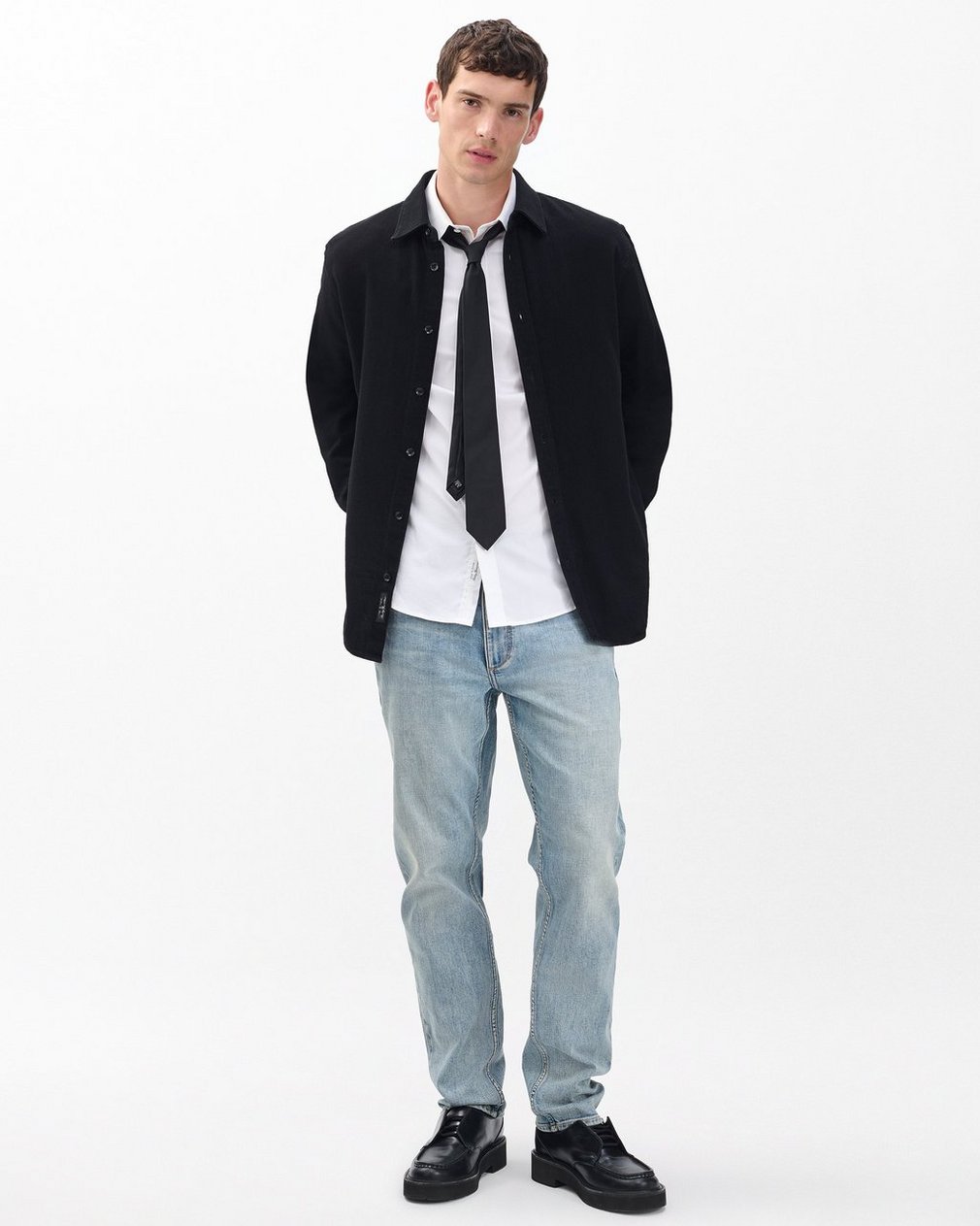 Finch Denim Shirt Black - Image 3