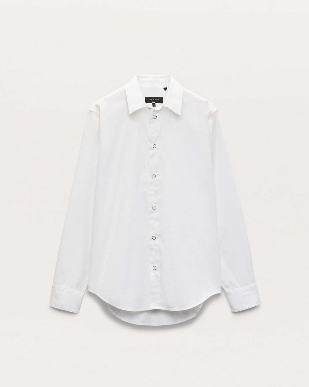 Patrick Poplin Shirt White - Image 2