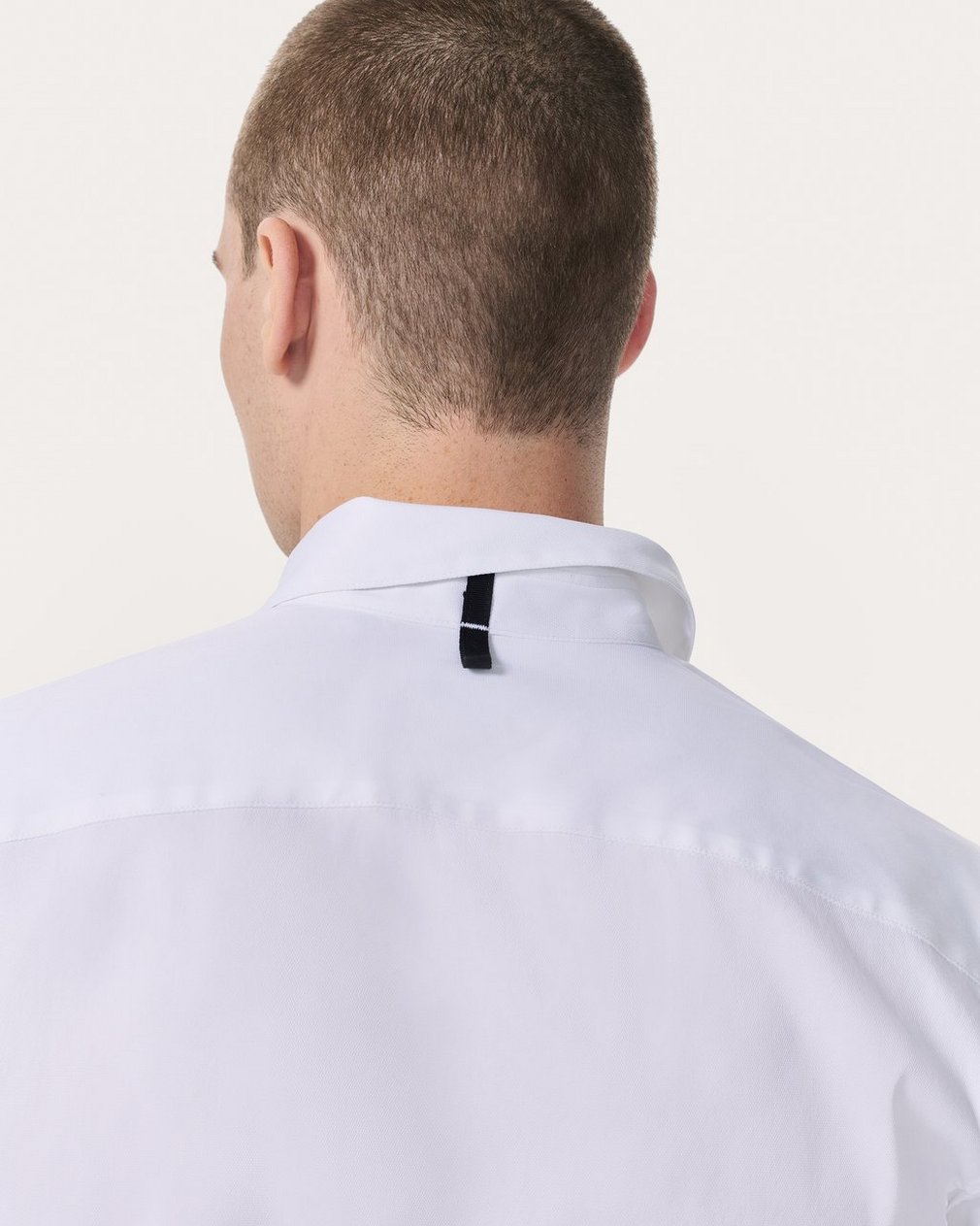 Patrick Poplin Shirt White - Image 5