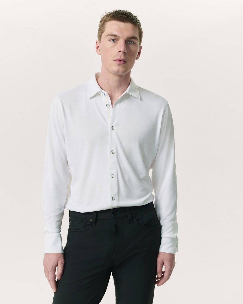 Tomlin Tech Jersey Shirt White