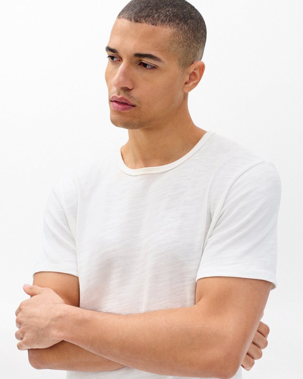 Classic Flame T Shirt White - Image 4