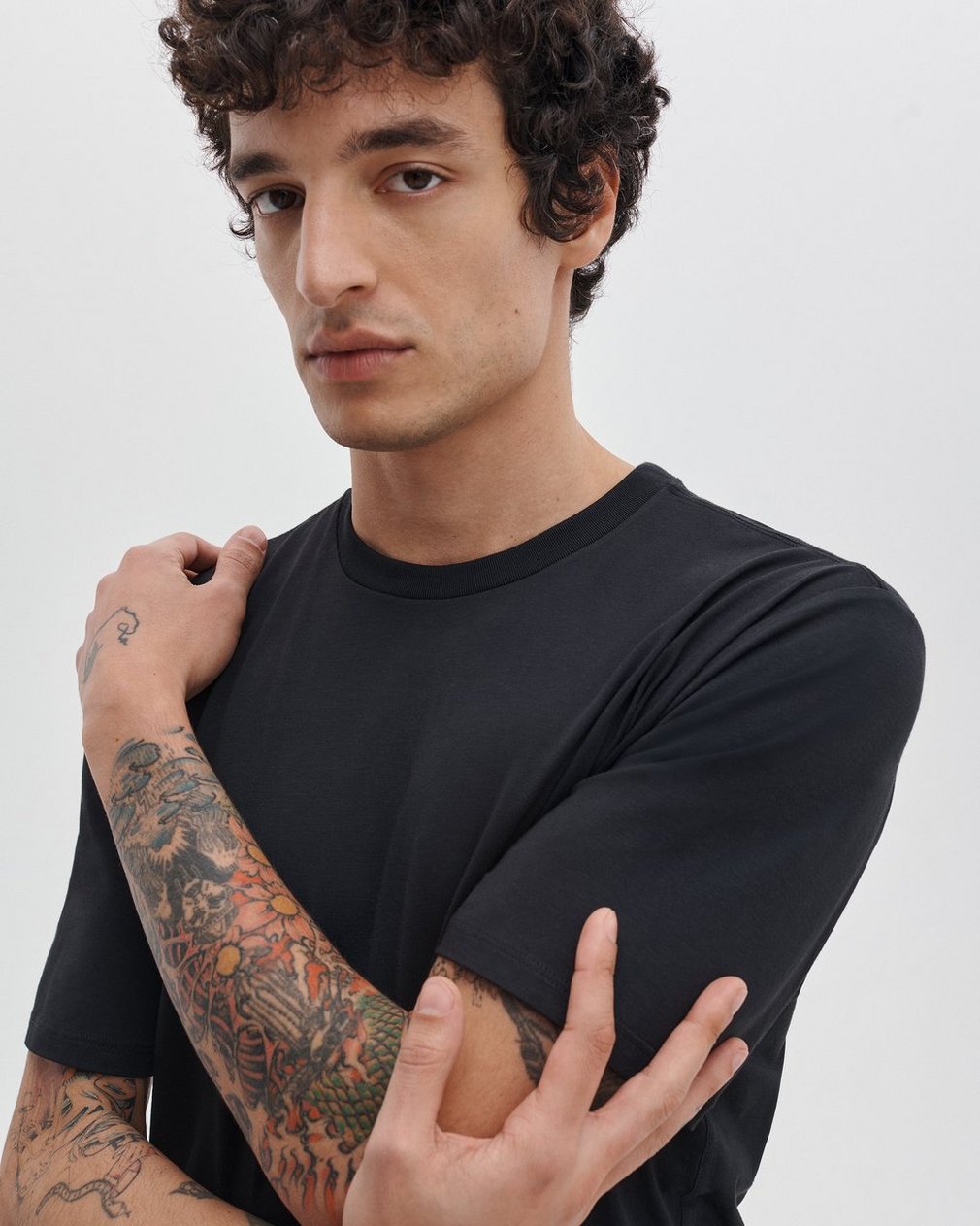 Tech Jersey T Shirt Black - Image 4