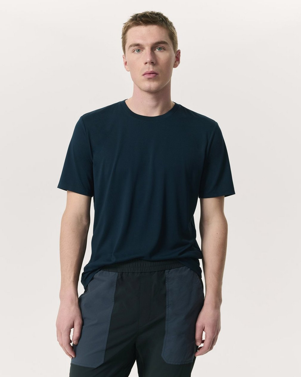 Tech Jersey T-Shirt Navy - Image 2