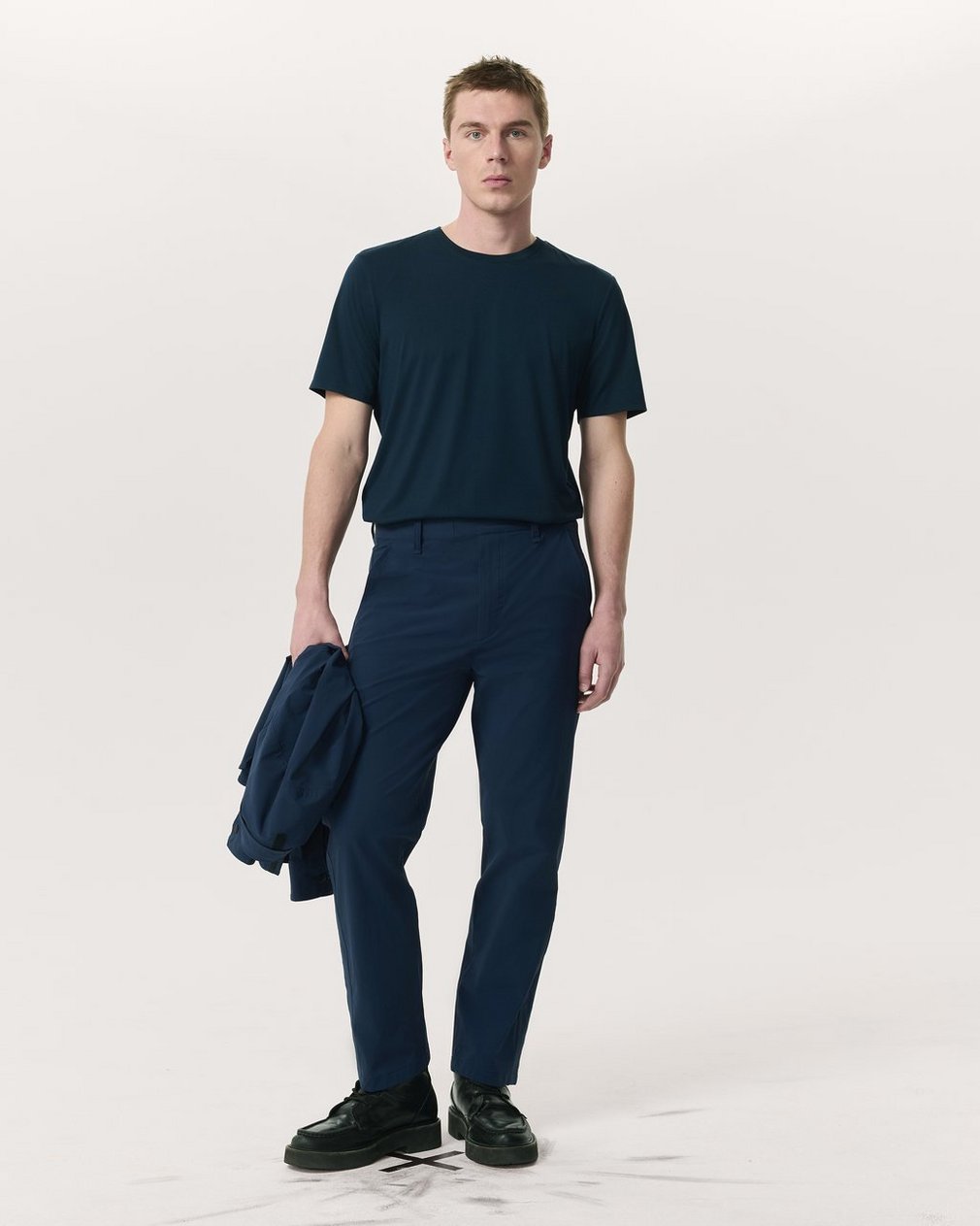 Tech Jersey T-Shirt Navy - Image 4