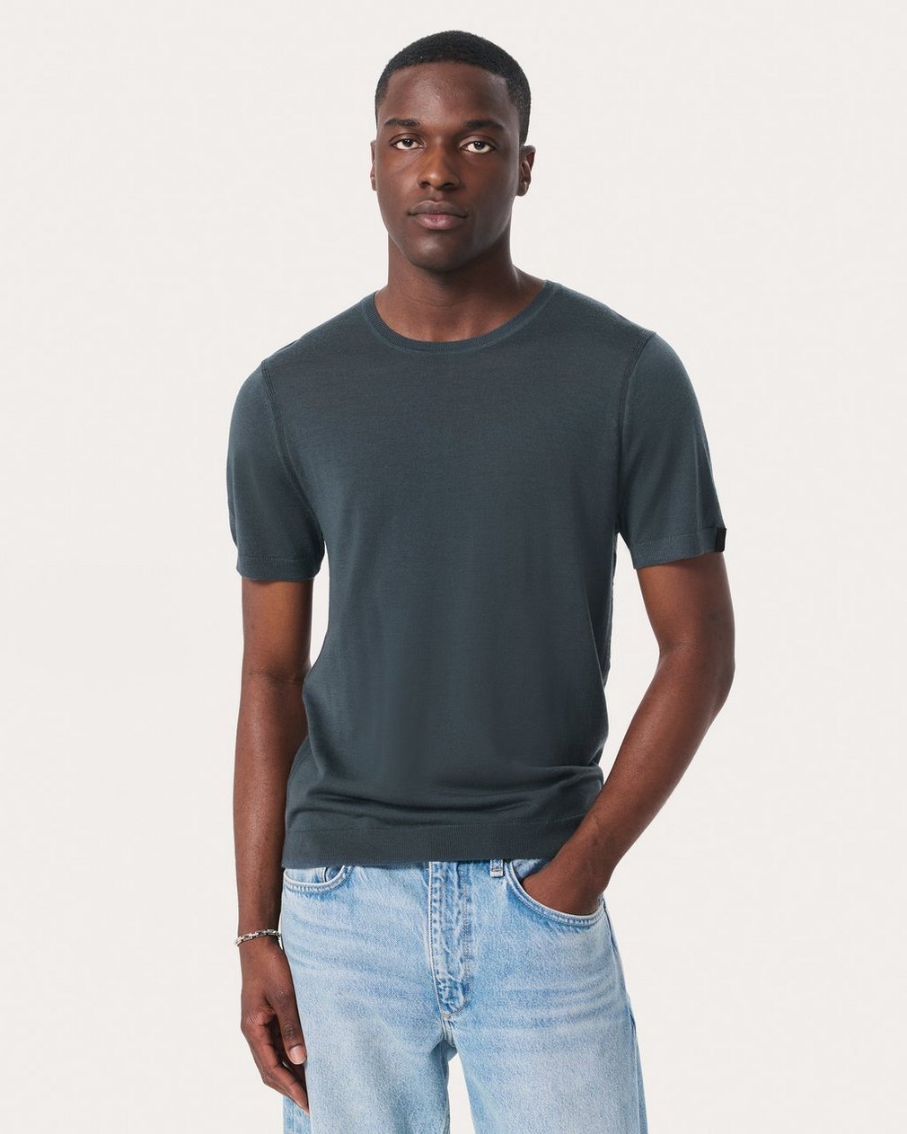 Aulton Sweater T Shirt Grey - Image 2