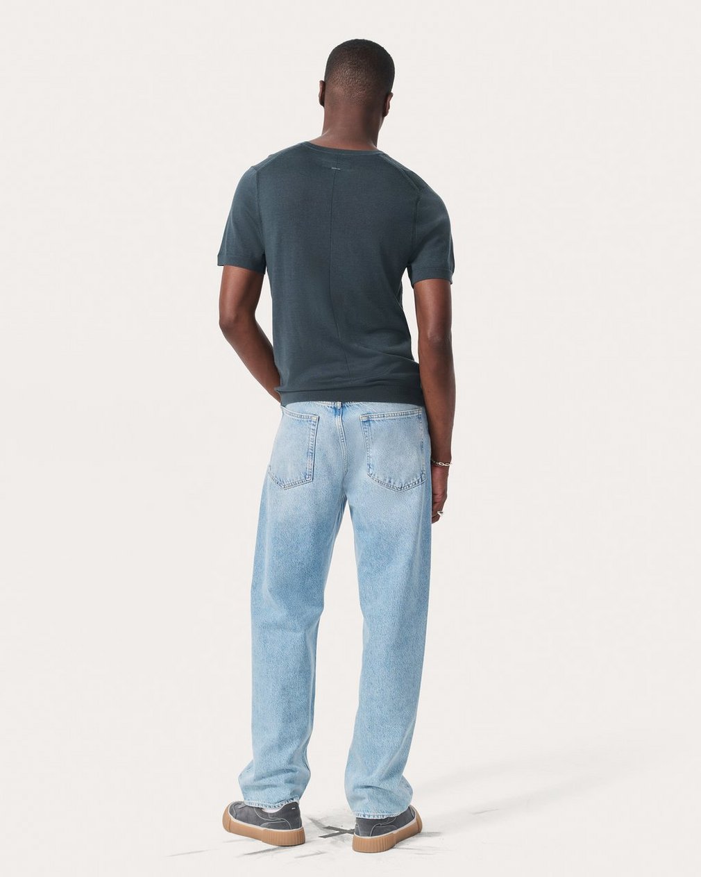 Aulton Sweater T Shirt Grey - Image 6