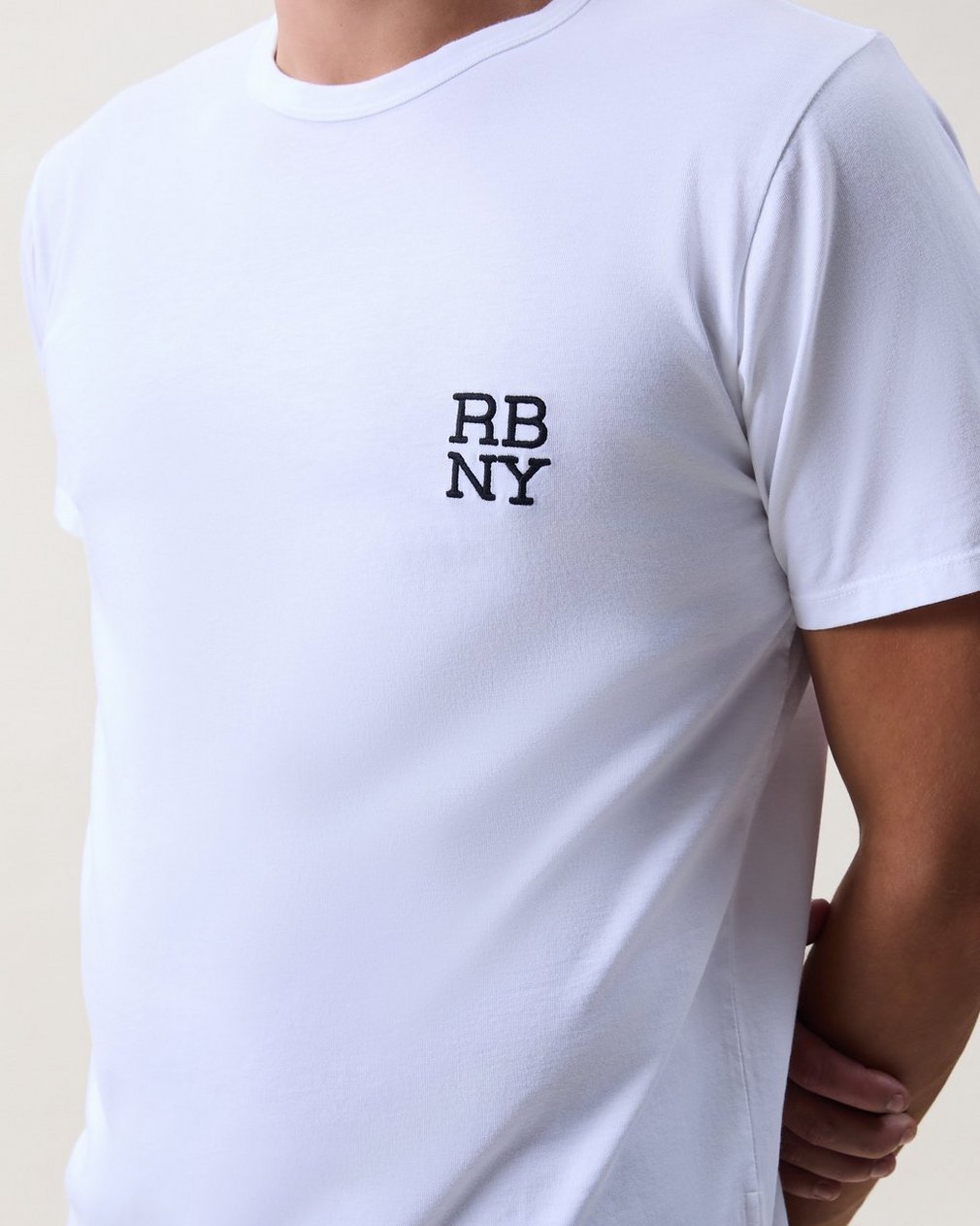 rb NY Logo T Shirt White - Image 3