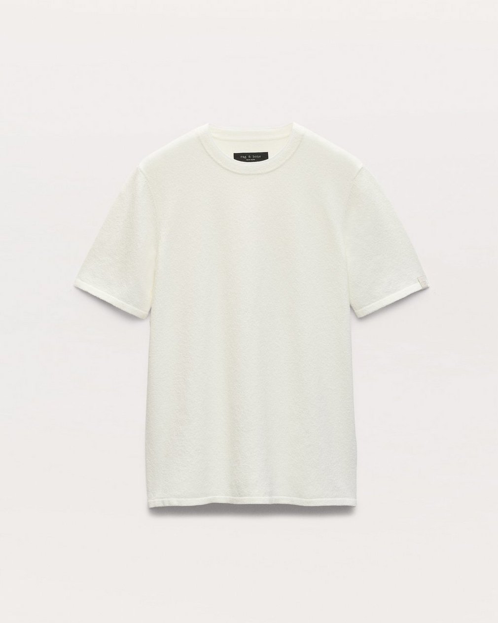 Zuma Knit T Shirt Chalk