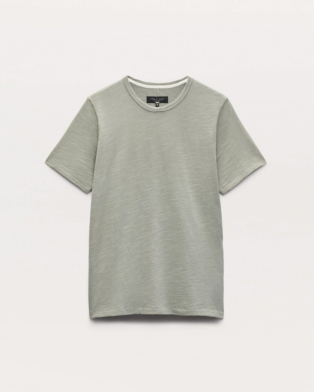 Classic Flame T Shirt Leaf Grey