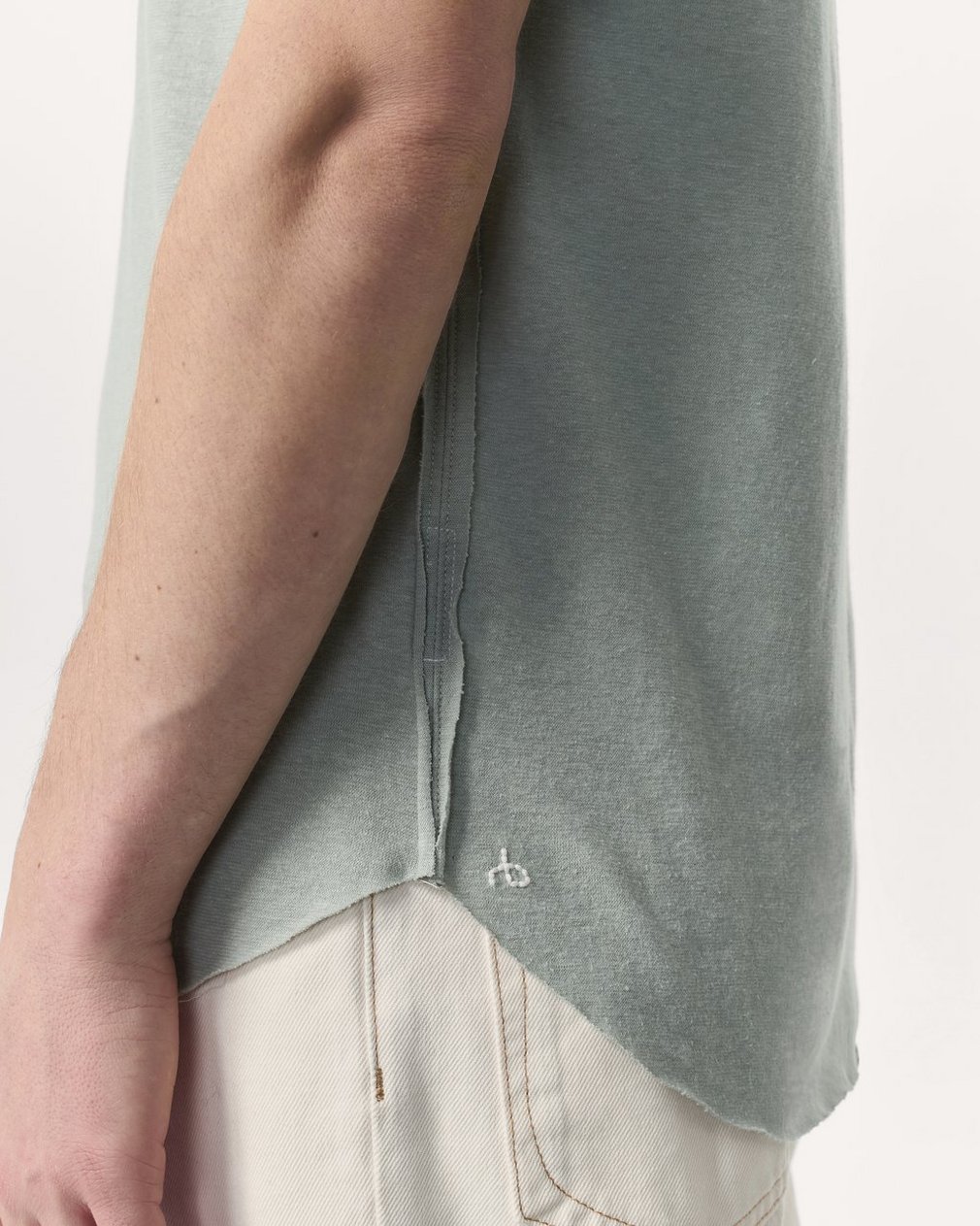 Devin Lightweight Jersey T-Shirt Belgian Gray - Image 6
