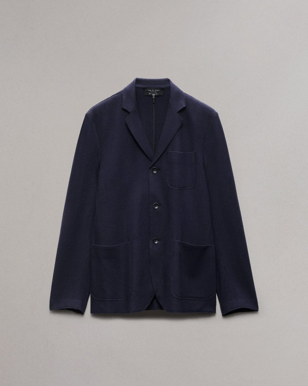 Achilles Knit Blazer Dark Sapphire - Image 2