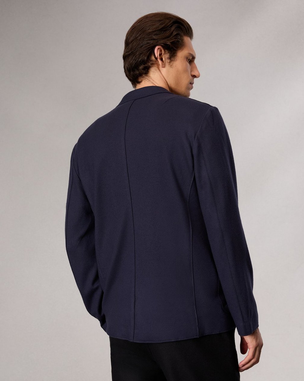 Achilles Knit Blazer Dark Sapphire - Image 5