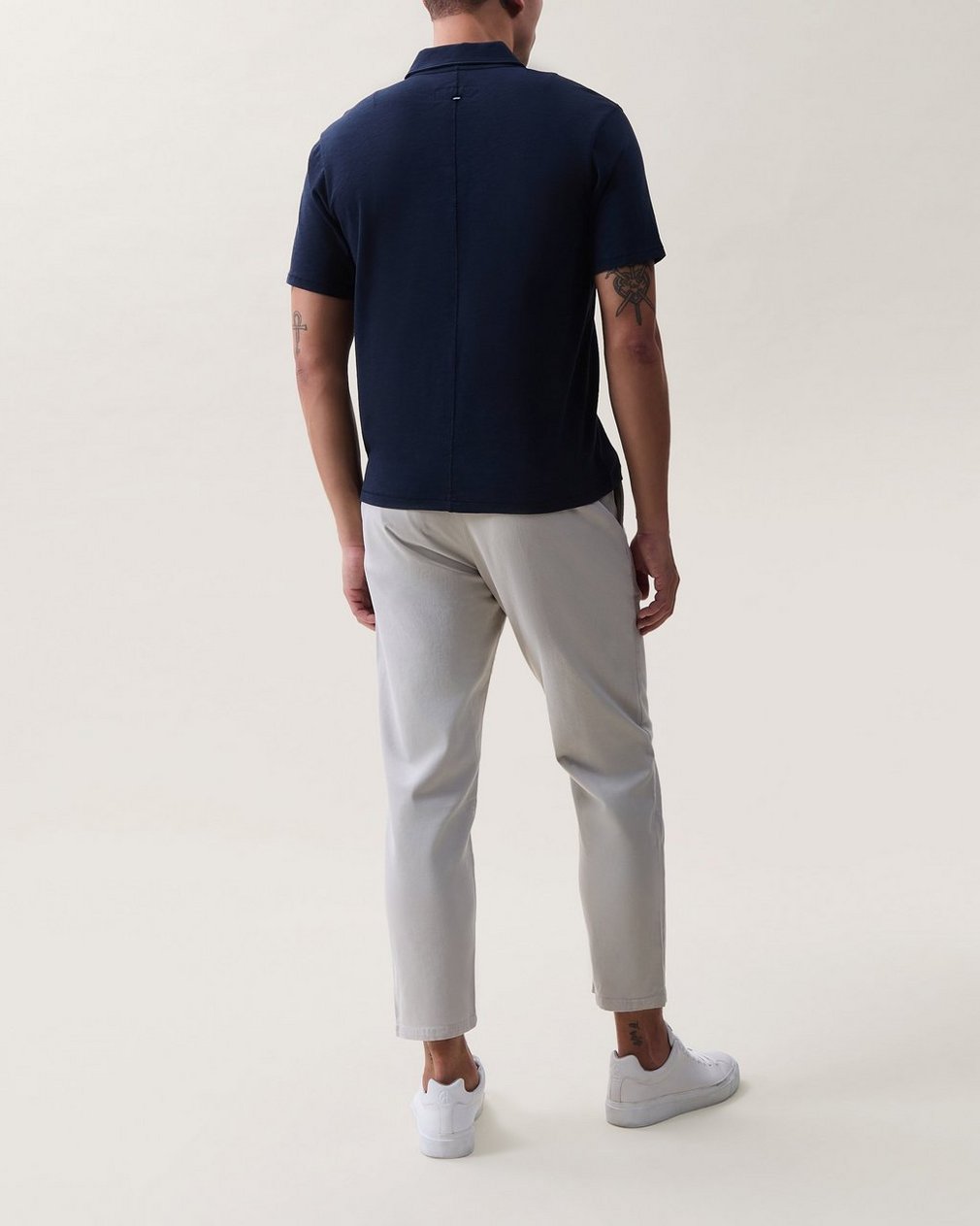 Classic Slub Cotton Polo Salute - Image 2