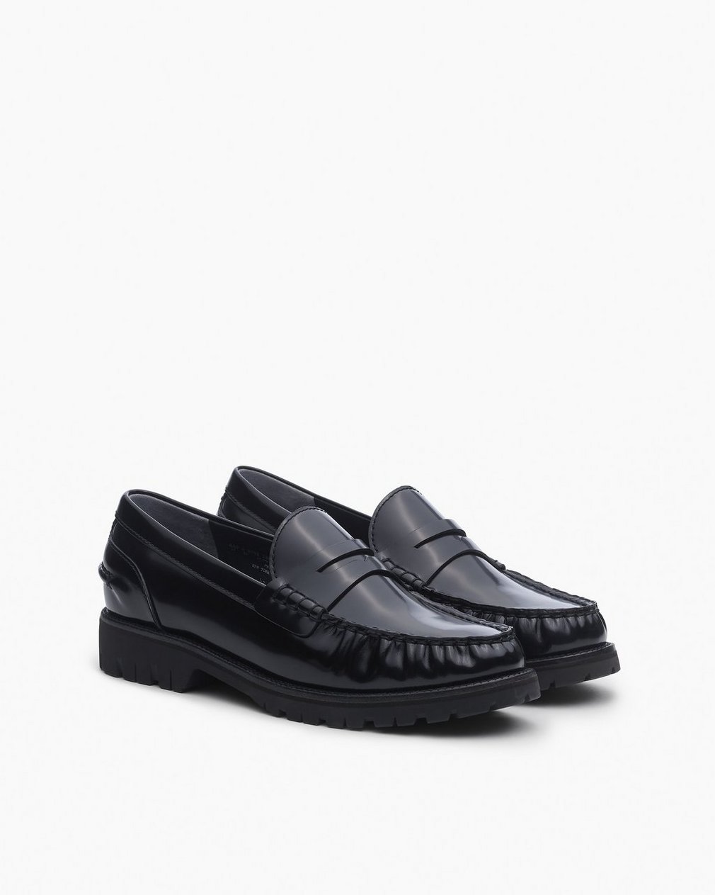 Chris Leather Loafers Black - Image 3