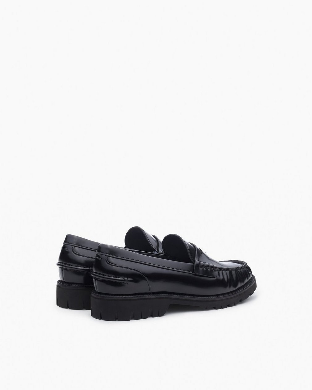 Chris Leather Loafers Black - Image 4