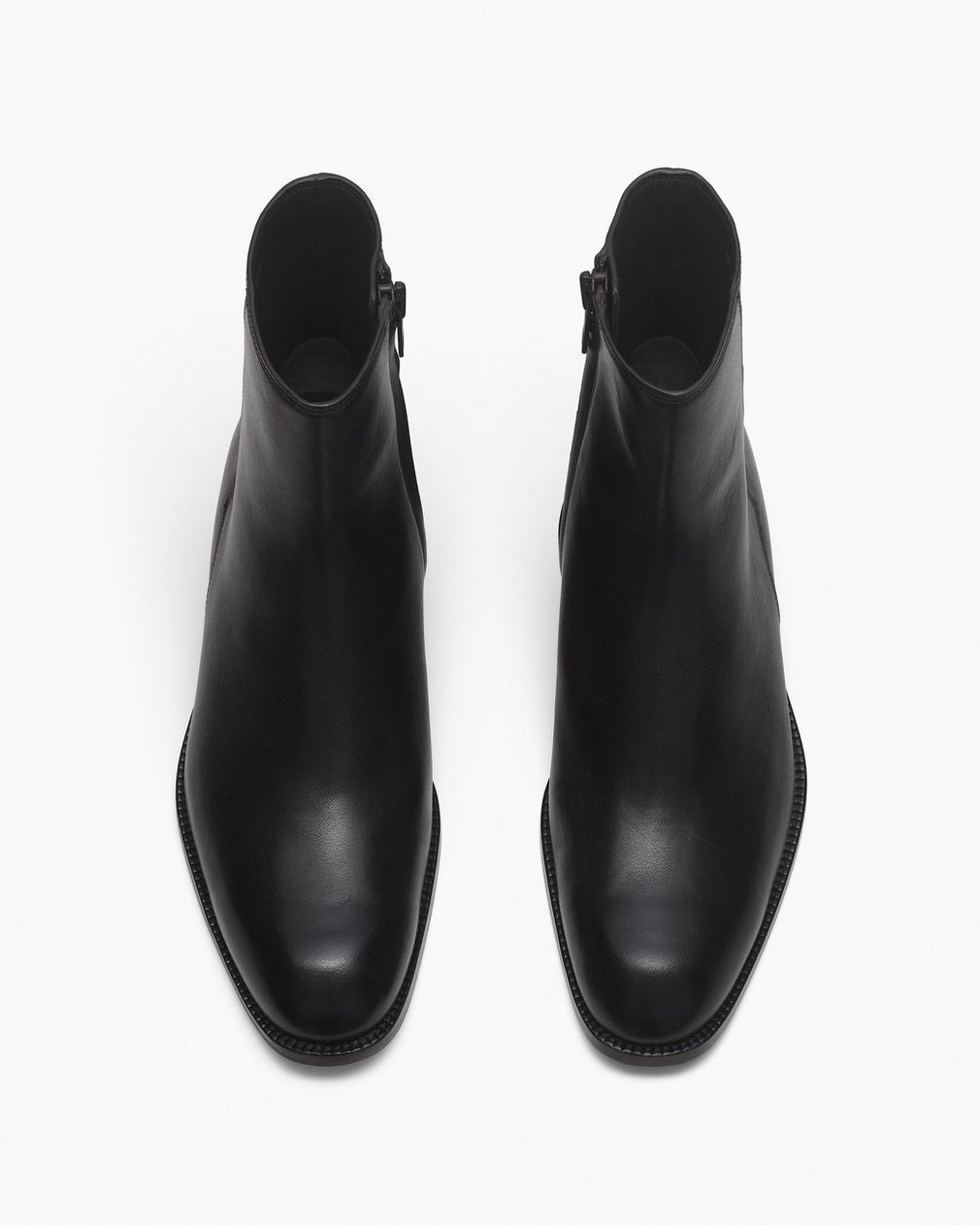 Angelo Leather Ankle Boots Black - Image 5