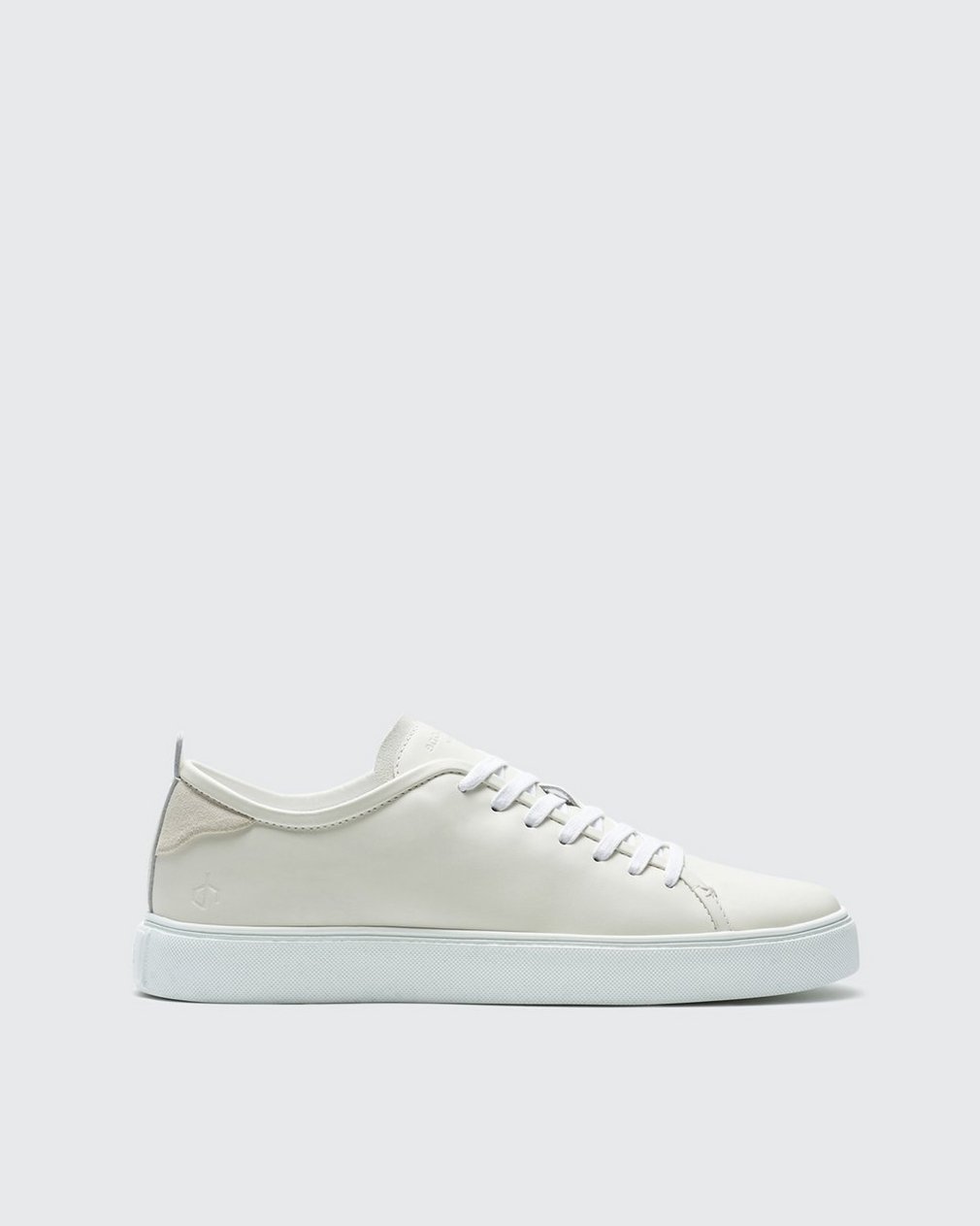 Perry Leather Sneaker Off Wht