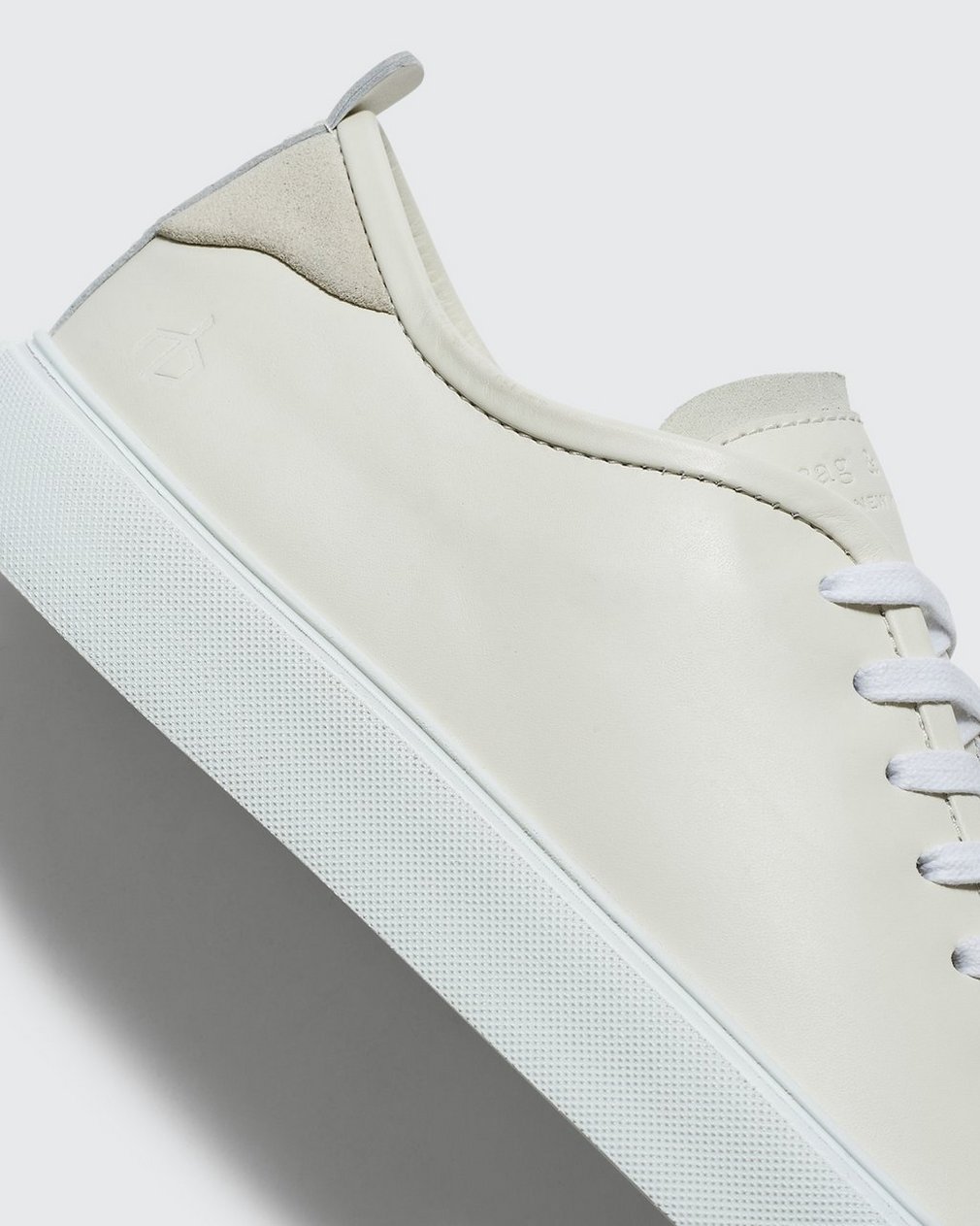 Perry Leather Sneaker Off Wht - Image 5