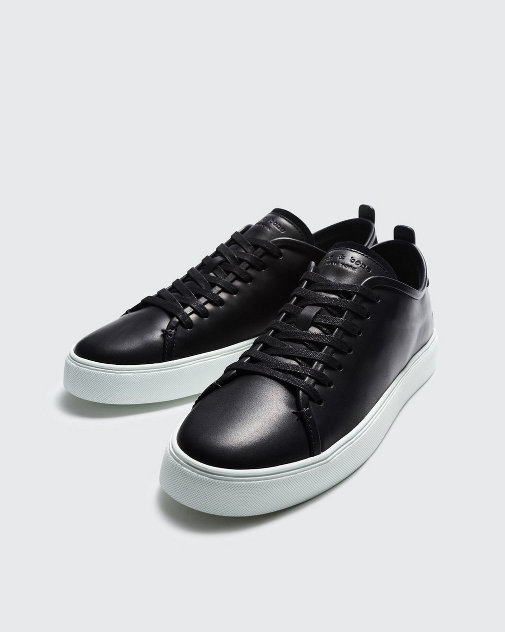 Perry Leather Sneaker Black - Image 2